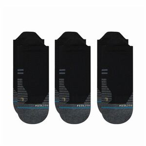 Stance Light Cushion PERFORMANCE TAB SOCKS 3 PACK Small Black NEW MSRP $40